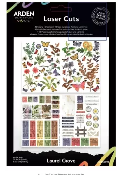 Laurel Grove Laser Cuts, 98 pieces